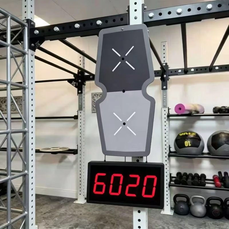 Crossfit Training - CHEETIE ระบบนับจำนวนลูกบอลอัตโนมัติด้วยเลเซอร์พร้อมเป้าหมายลูกบอลสำหรับการฝึกซ้อมครอสฟิต ไฮร็อกซ์ และยิมที่บ้าน