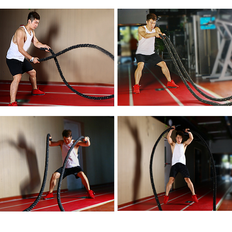 เชือกออกกำลังกาย 9M/12M/15M สำ - Crossfit Workout With Equipment บทวิจารณ์และราคา